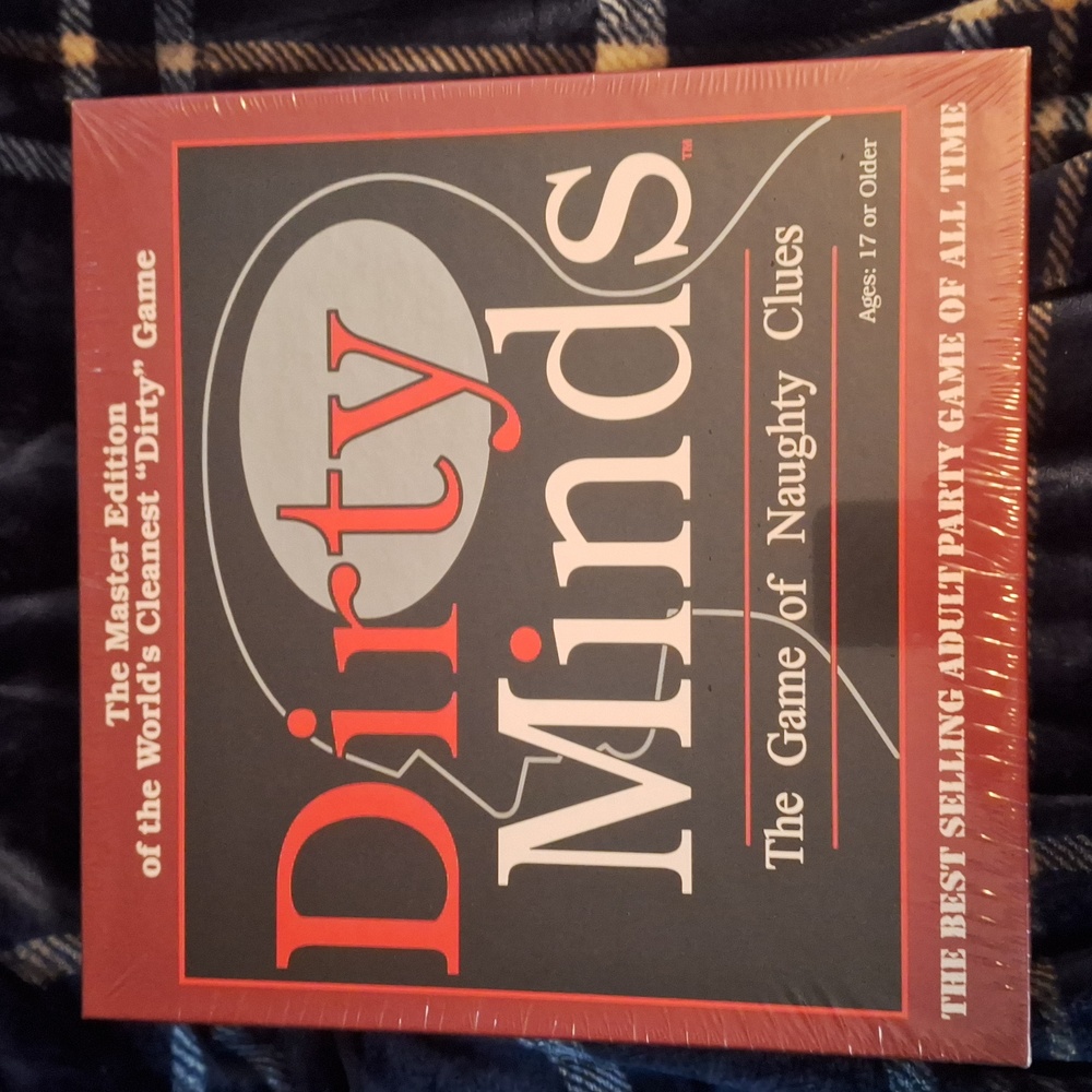 DIRTY MINDS the game of naughty clues NEW